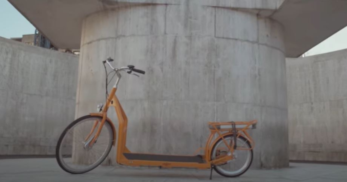 Una rivoluzionaria fusione tra bicicletta, monopattino e tapis roulant per un nuovo modo di spostarti
