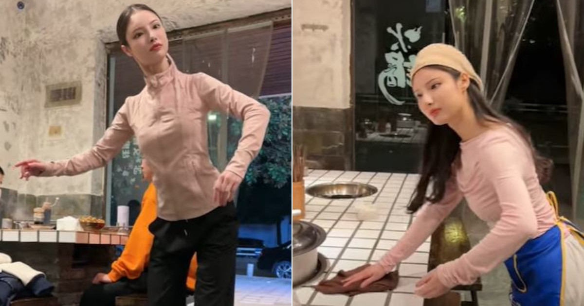 Cameriera androide in un ristorante cinese diventa virale: è più realistica di quanto sembri