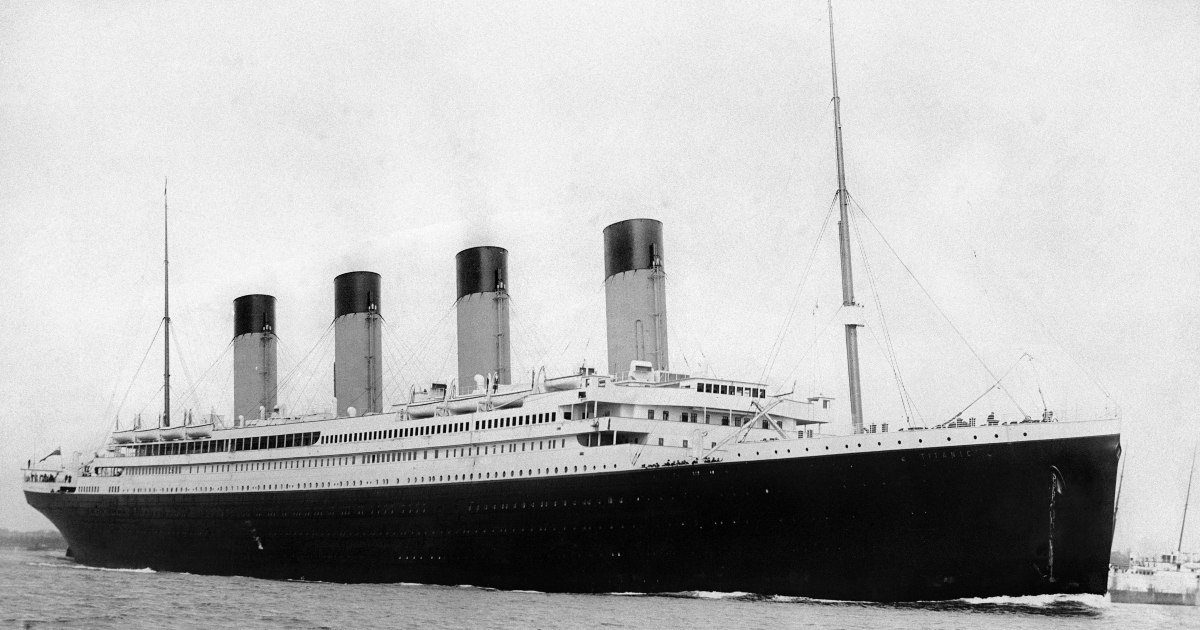 Titanic, all’asta il menu recuperato dal relitto: cosa hanno mangiato i passeggeri alla loro ultima cena