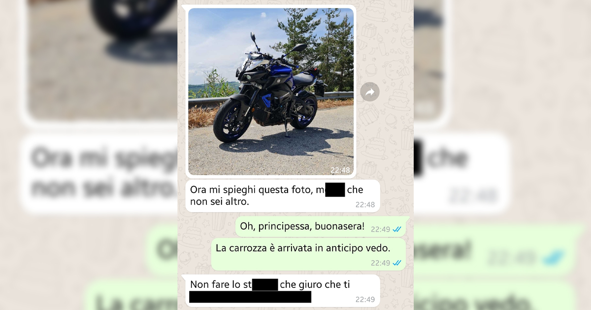 Il motociclista