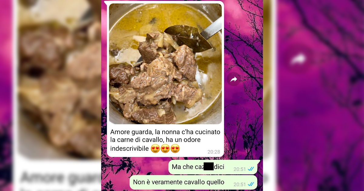 La carne di cavallo