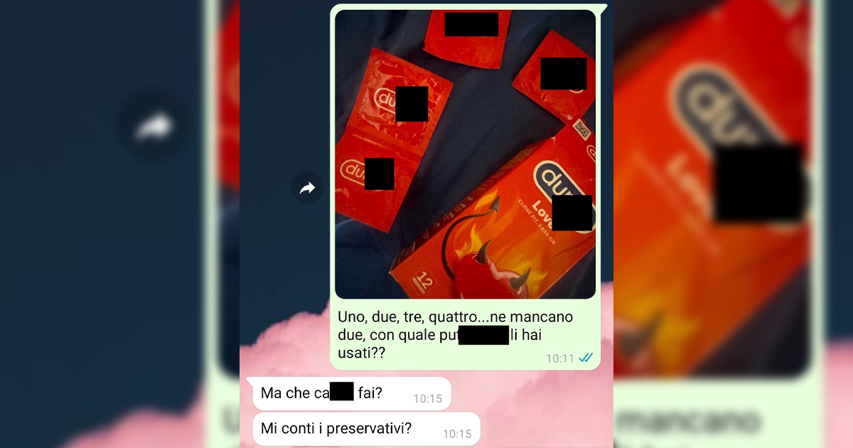 Il conteggio dei preservativi
