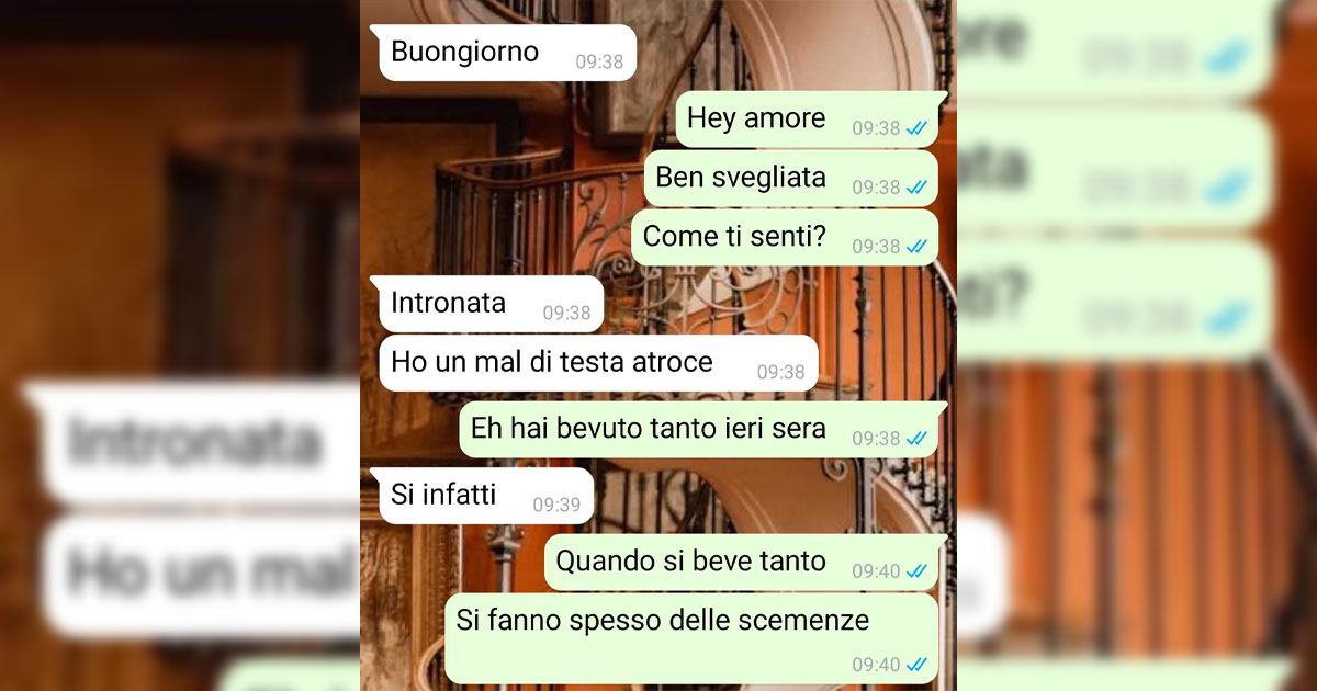 La fronte dipinta