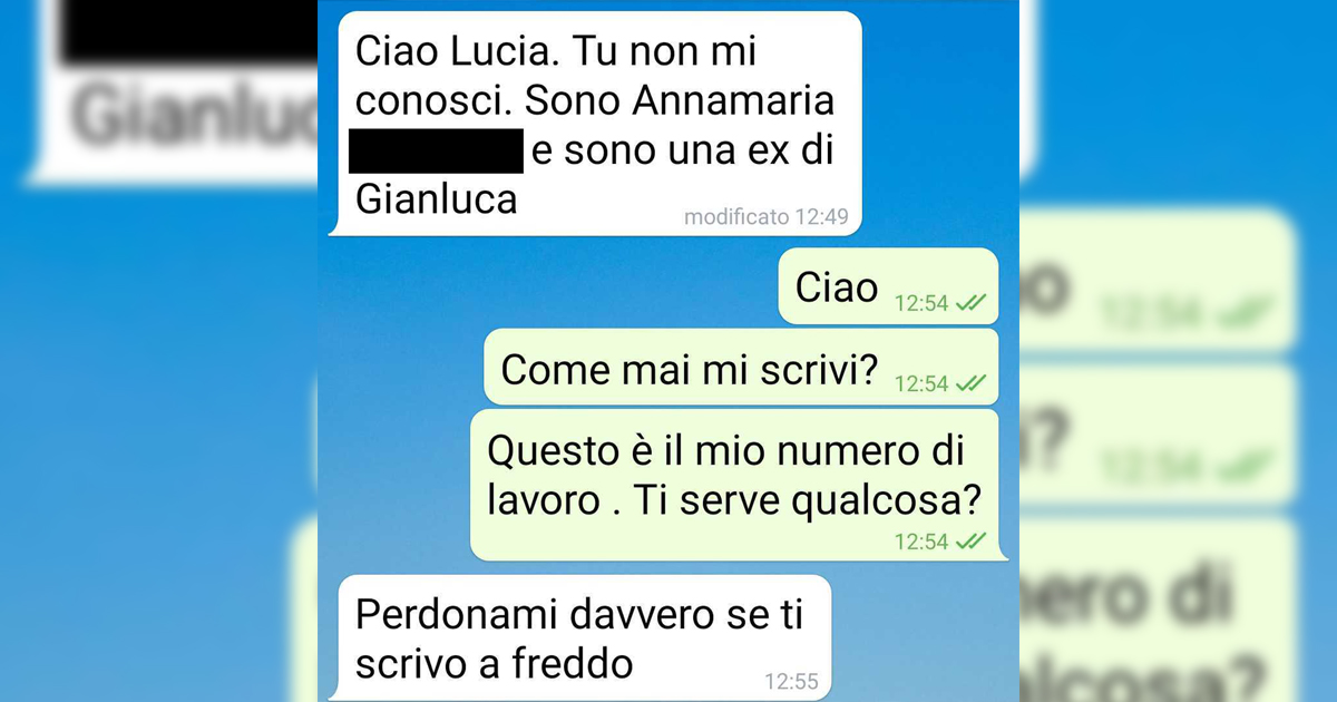 L’ex del mio compagno