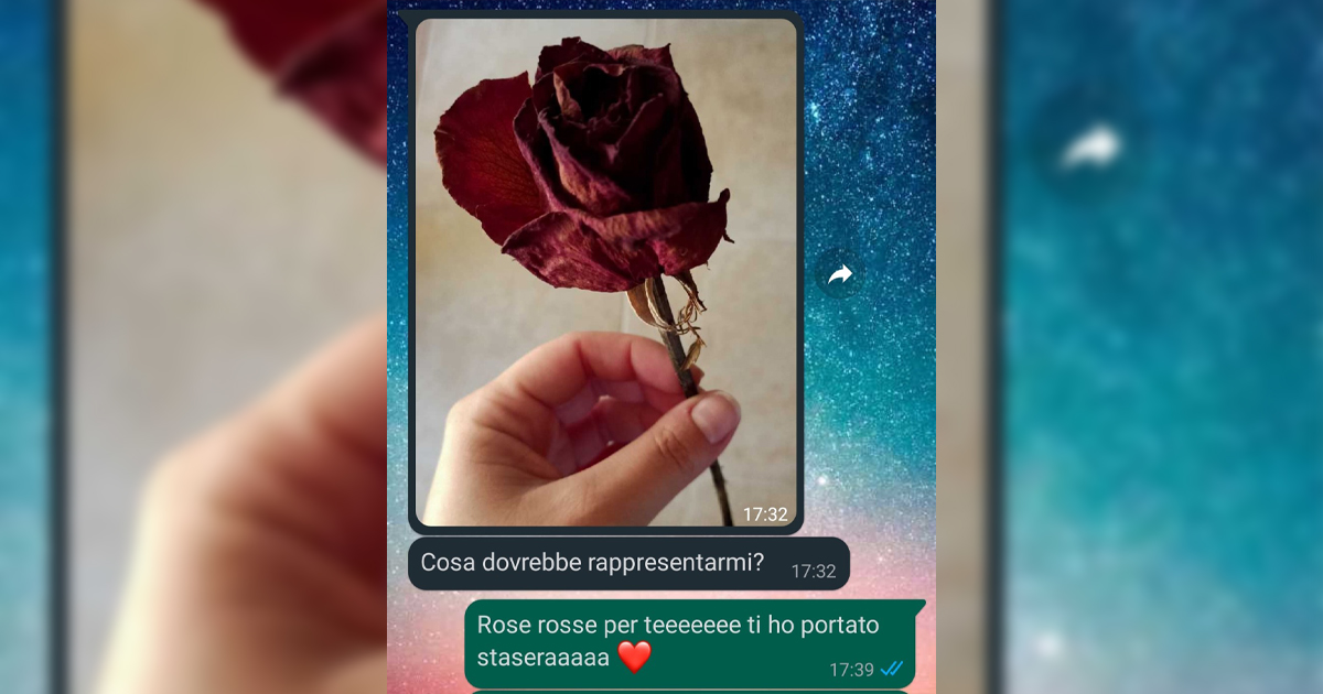 La rosa secca