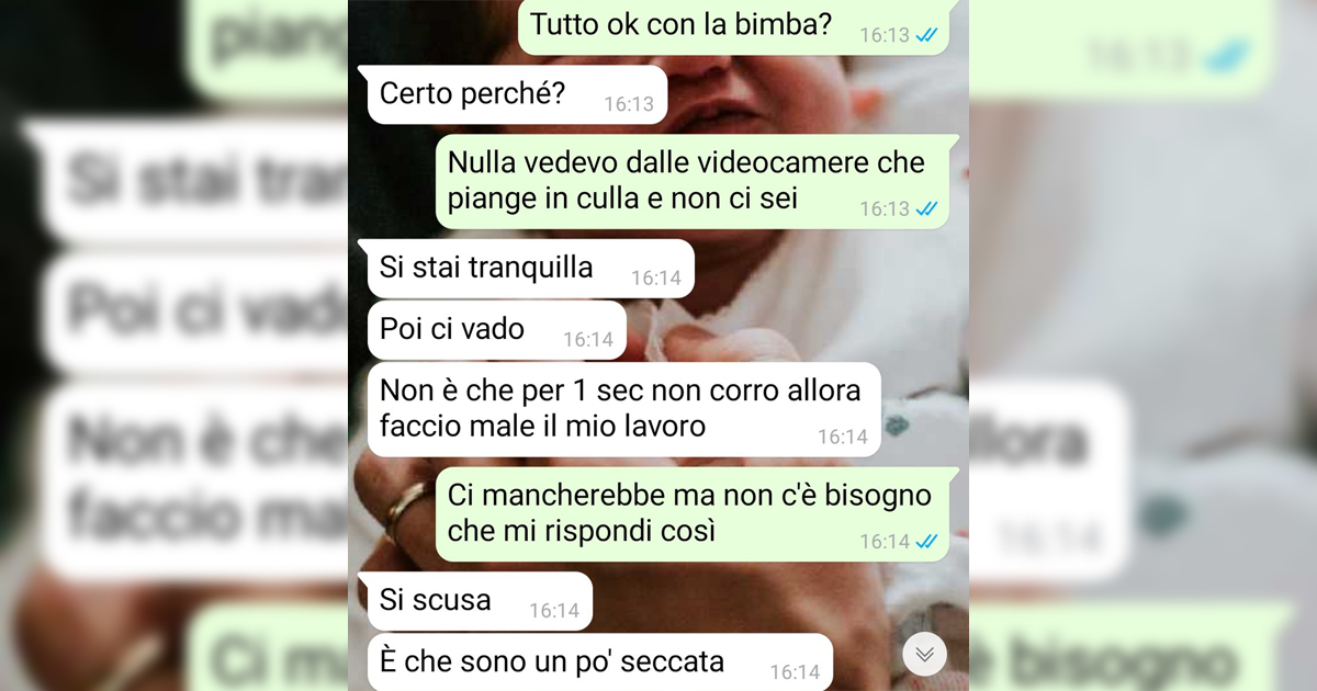 La babysitter affamata