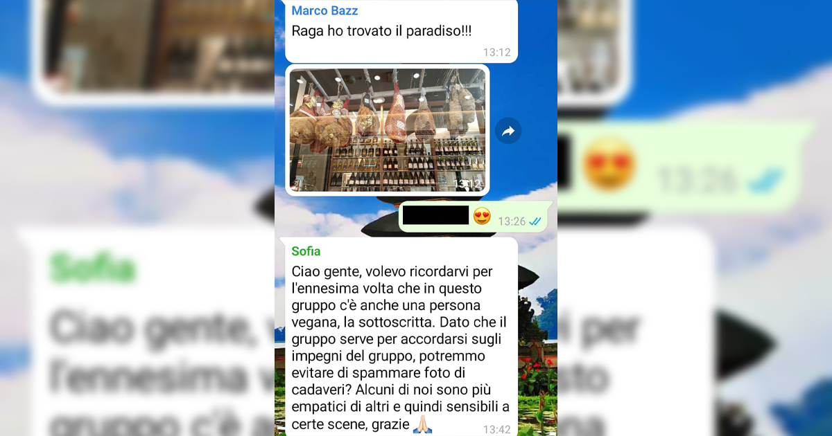 La cognata vegana