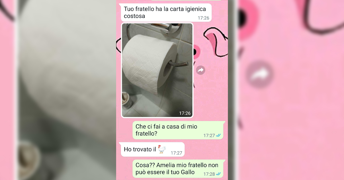 La carta igienica costosa