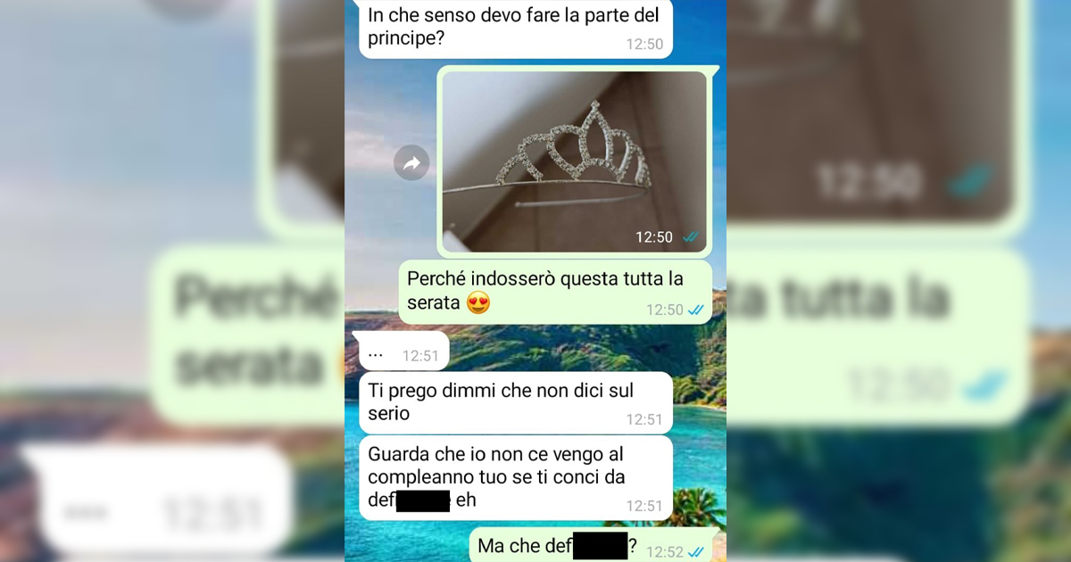 Compleanno a carnevale