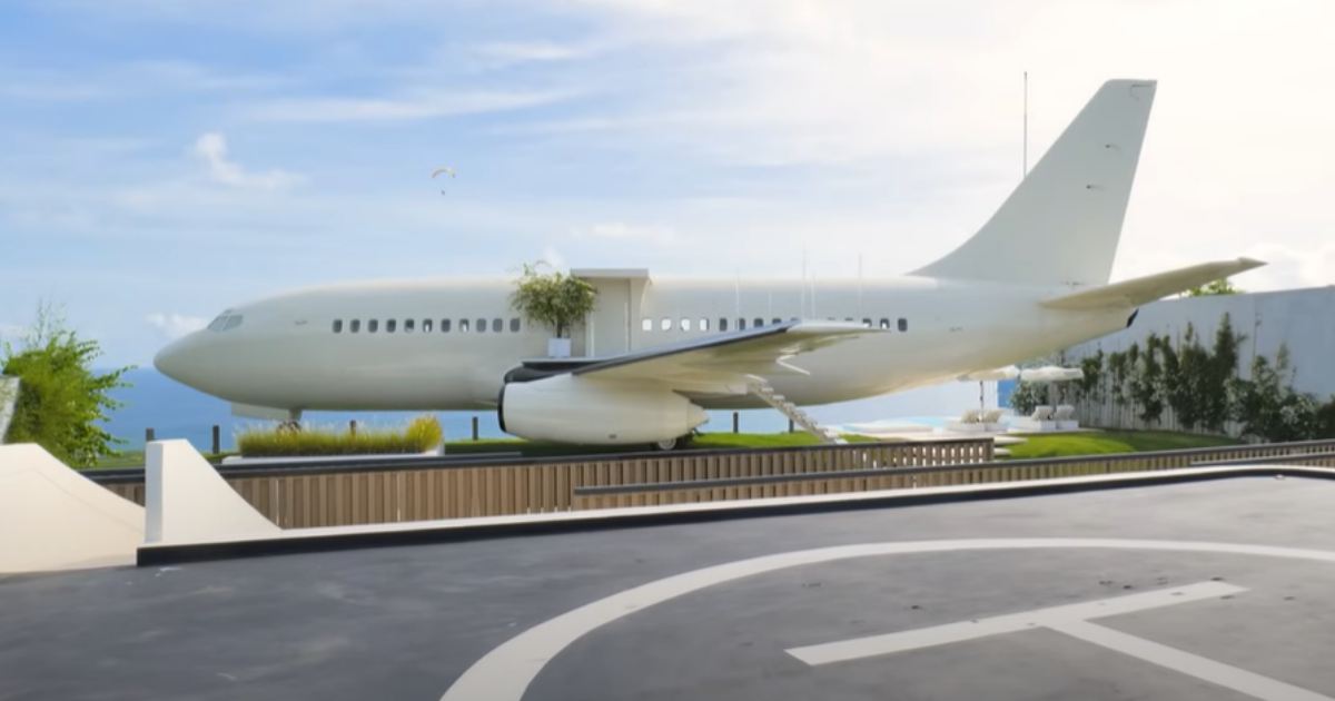 Questo sviluppatore ha trasformato un jet Boeing 737 in una splendida villa di lusso [+VIDEO]