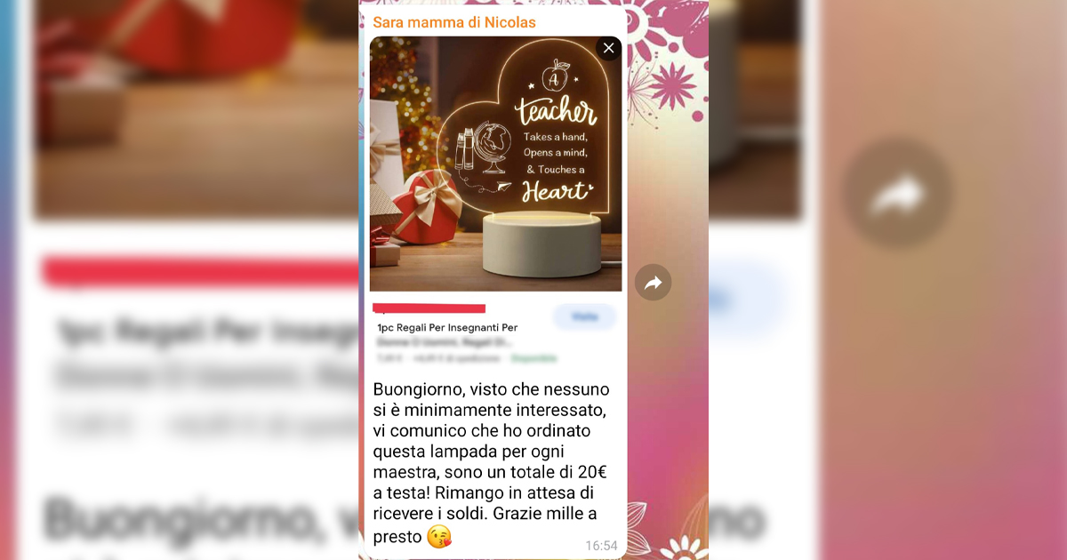 Il regalo alle maestre – Seconda Parte
