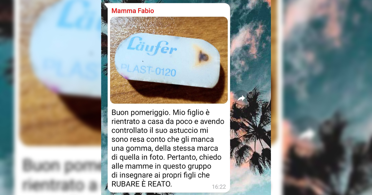 La gomma – Prima Parte