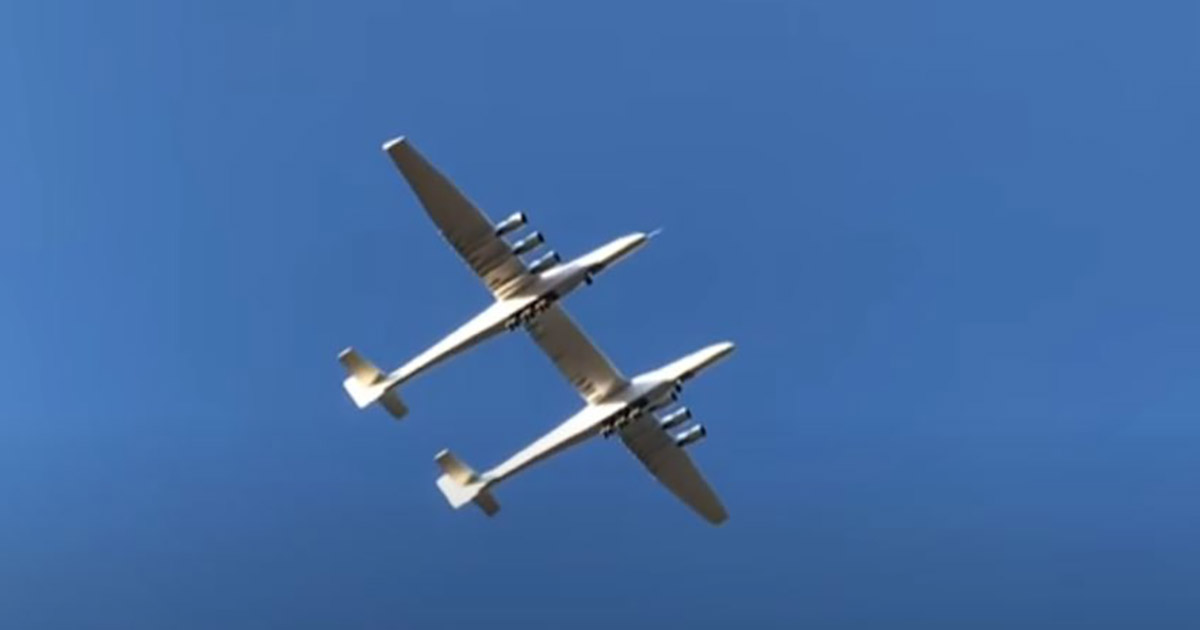 L’aereo più grande al mondo è doppio e ha un’apertura alare di 117 metri [+VIDEO]