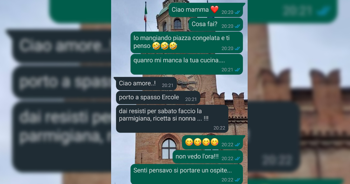 La felicità di una mamma