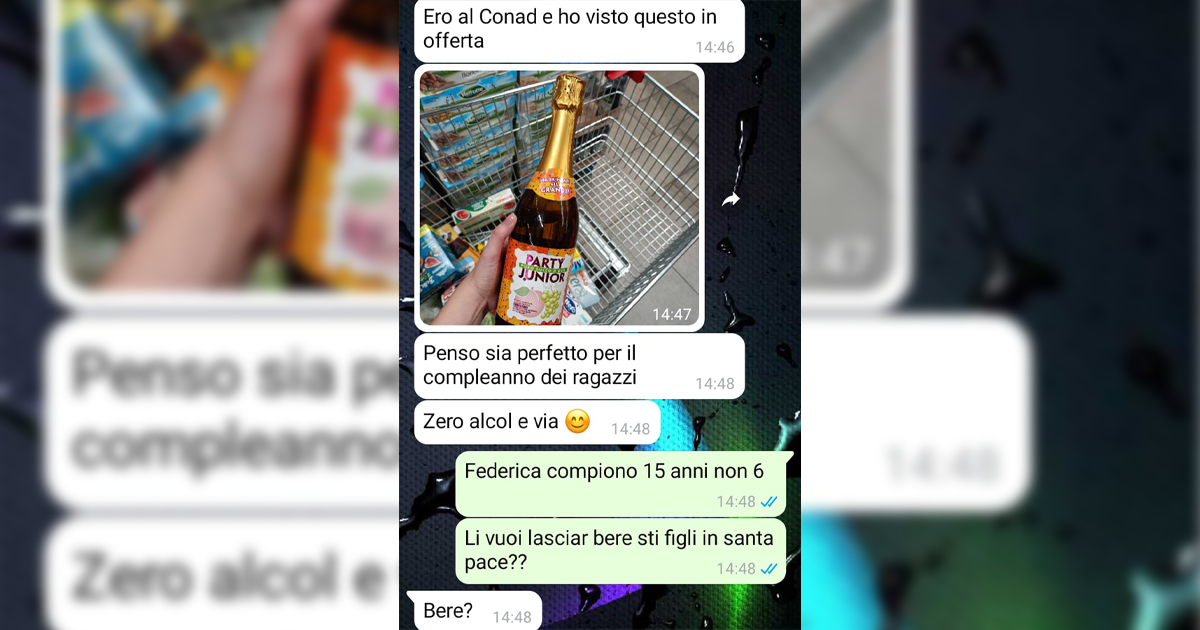 La birra a 15 anni