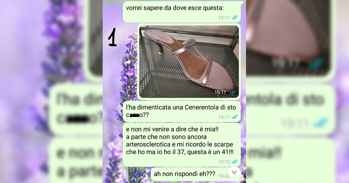 La scarpa misteriosa