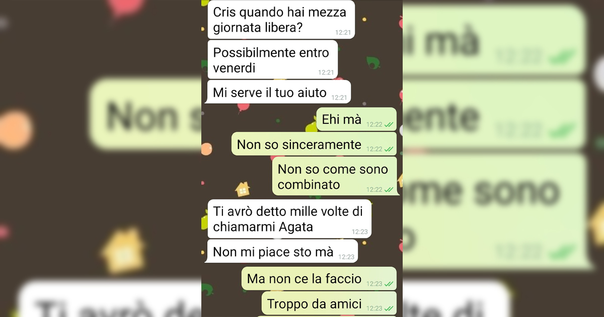 Una mamma giovanile