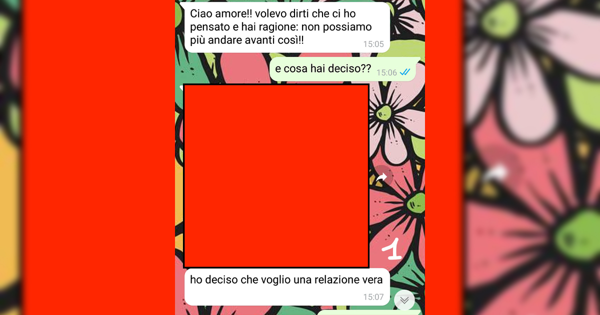 Doveva lasciare sua moglie