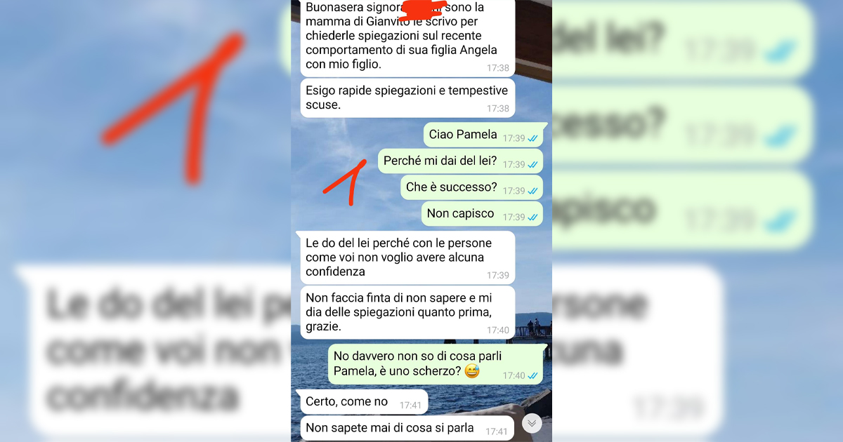 Una svista imbarazzante