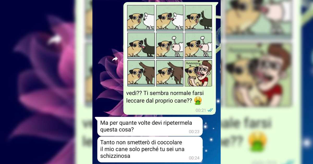 La lingua del cane