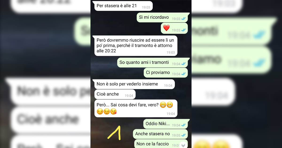 Fidanzato con un’influencer wannabe