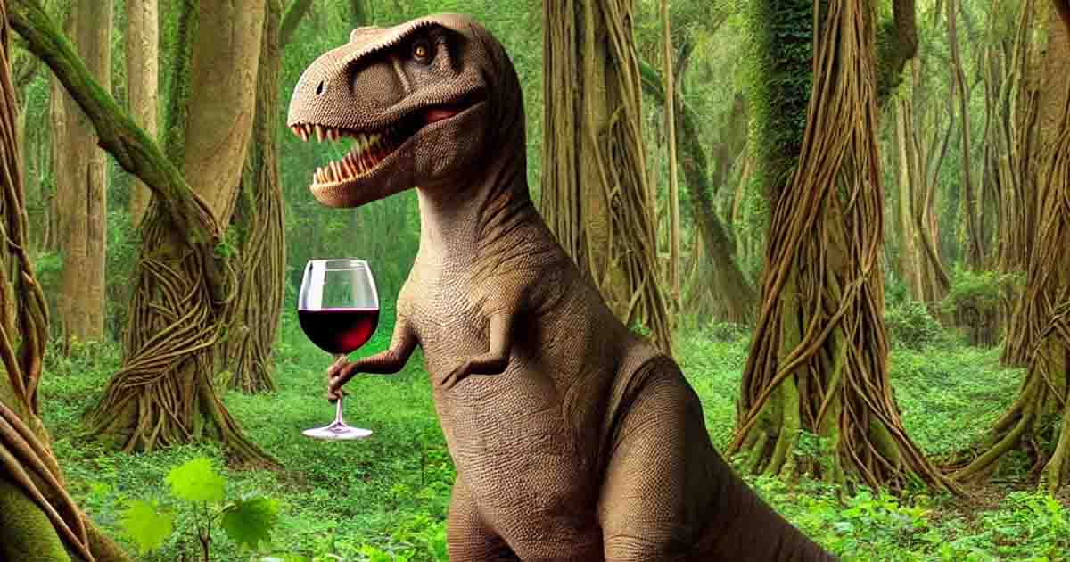 Il vino esiste grazie ai dinosauri: lo dimostra un nuovo studio