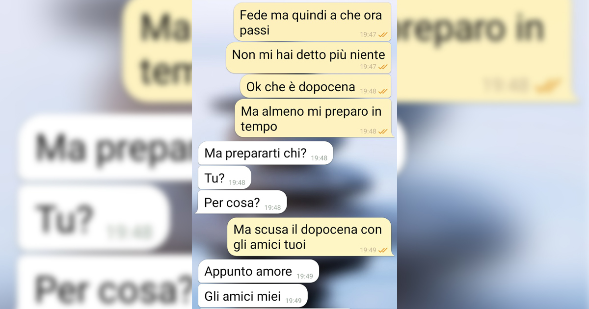 Rimpatriata solo uomini