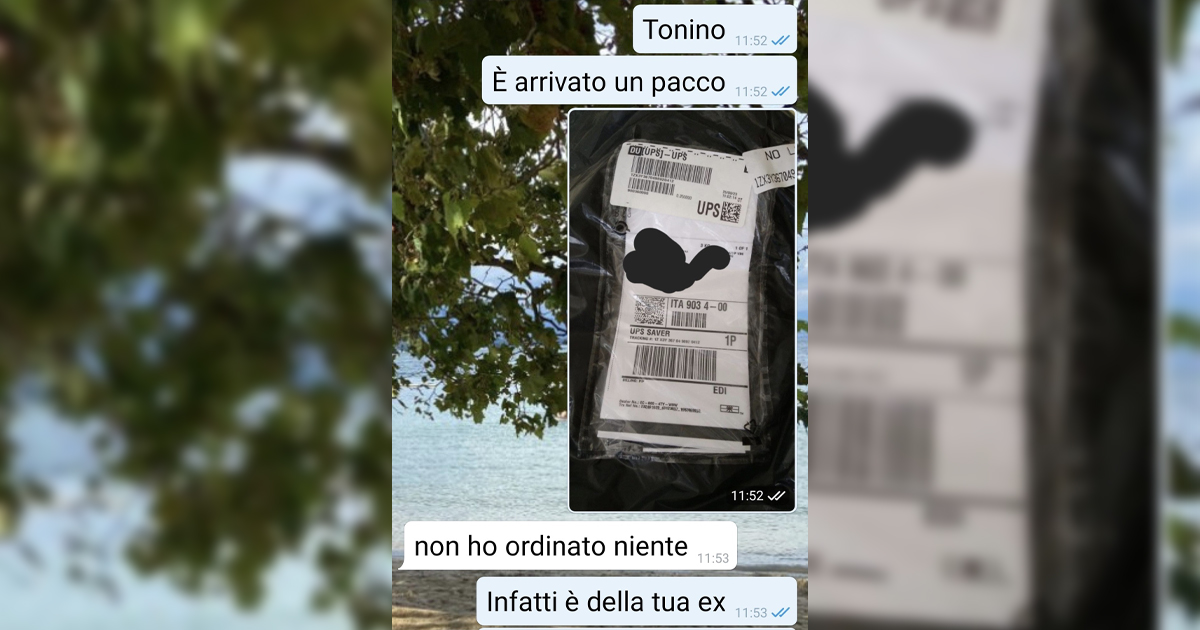 Pacco dalla ex