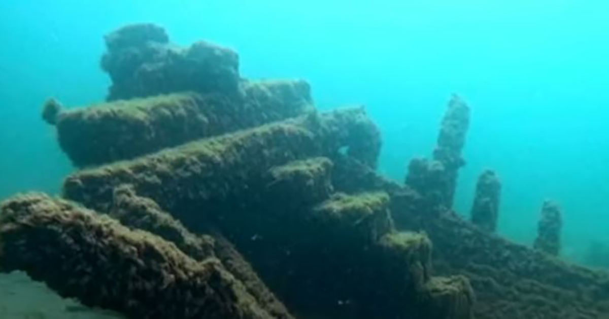 Ritrovata una goletta affondata in un lago 131 anni fa