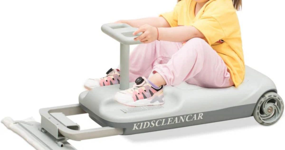 Il go-kart che fa fare le pulizie domestiche ai tuoi figli [+VIDEO]