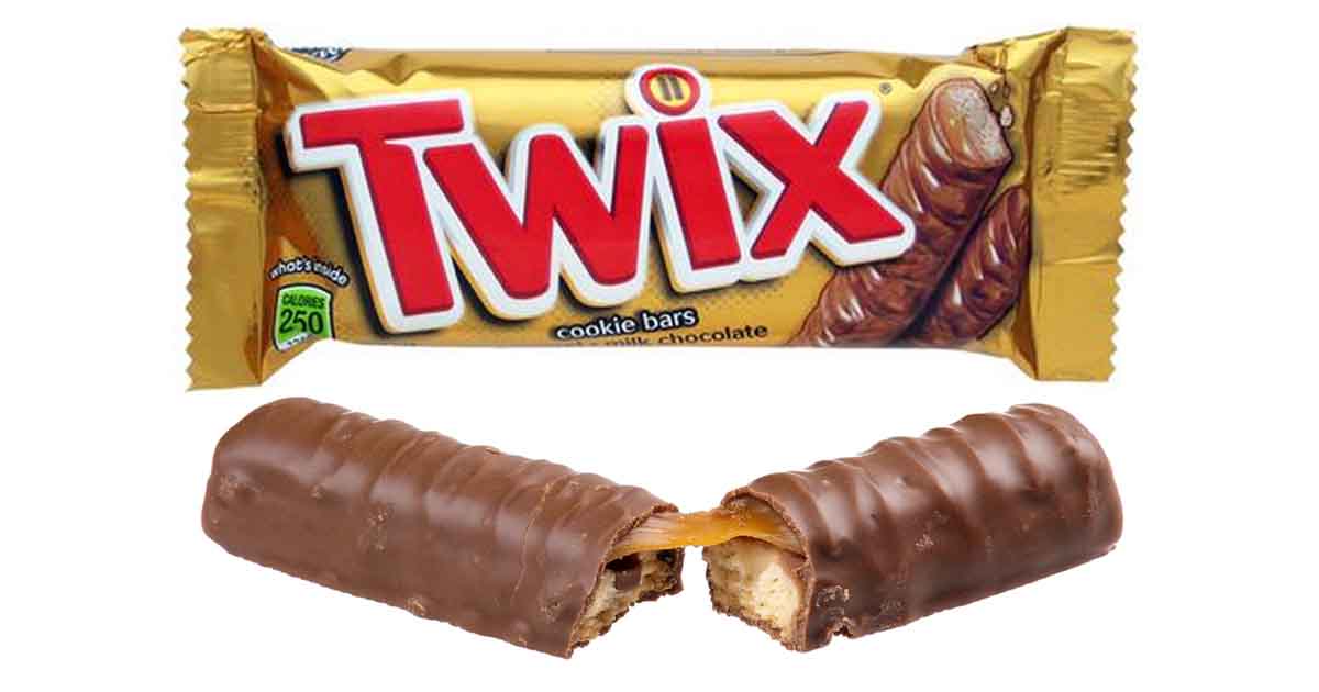 Il messaggio “nascosto” nel logo di Twix ha un doppio significato