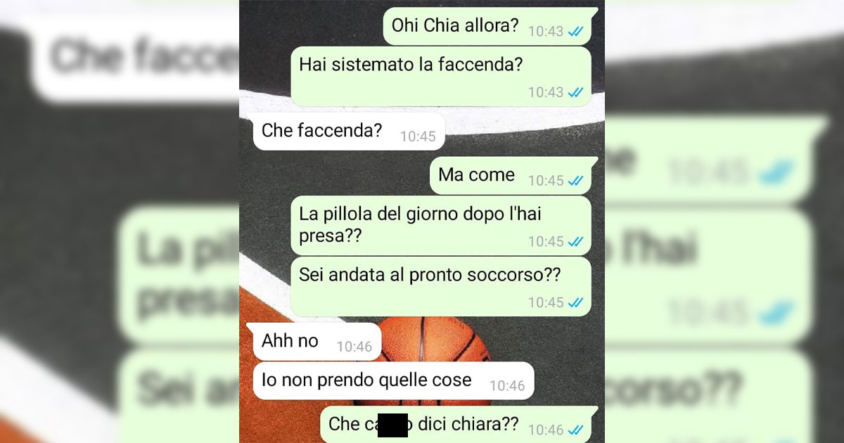 Una ex irresponsabile
