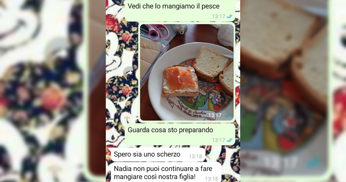 La dieta di mia figlia