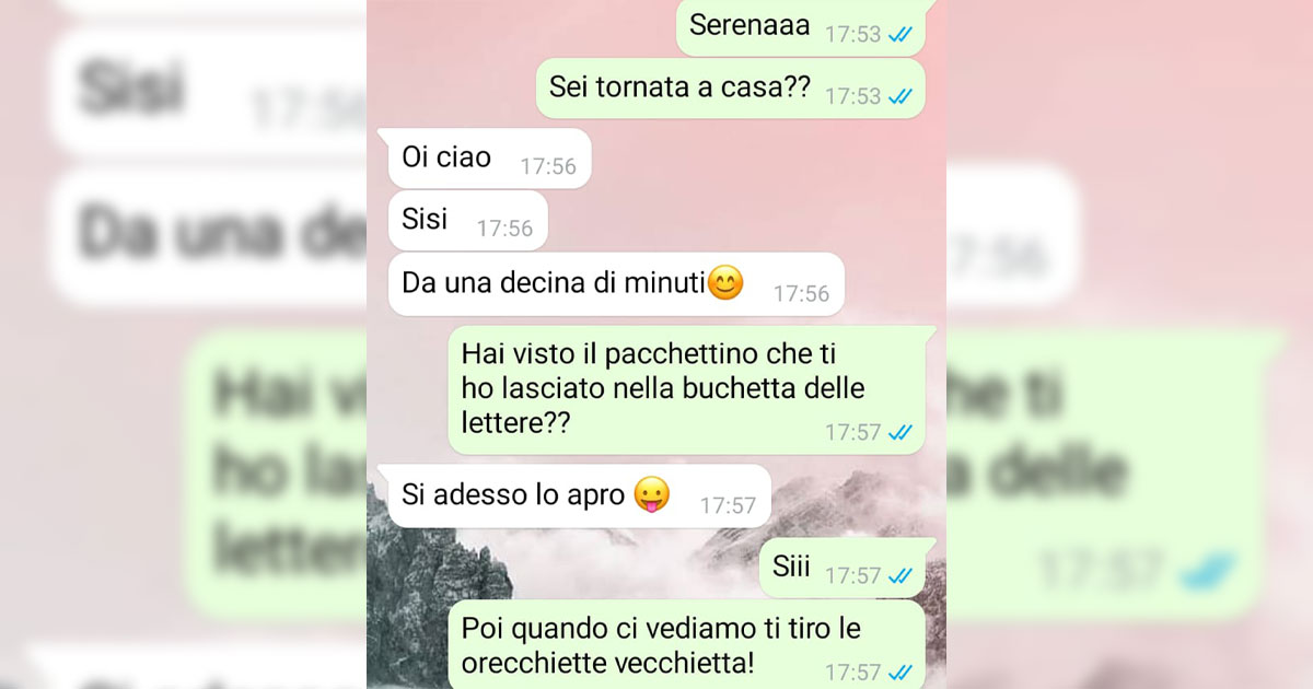 Un regalo non capito
