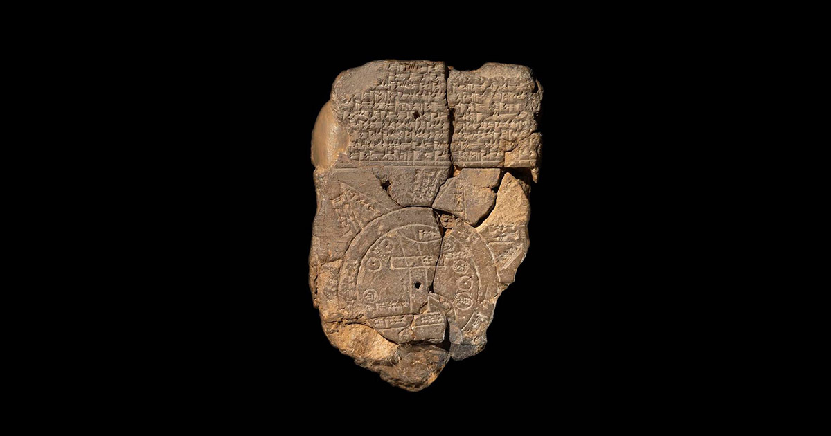 L’Imago Mundi è la mappa più antica del mondo e risale a 3000 anni fa