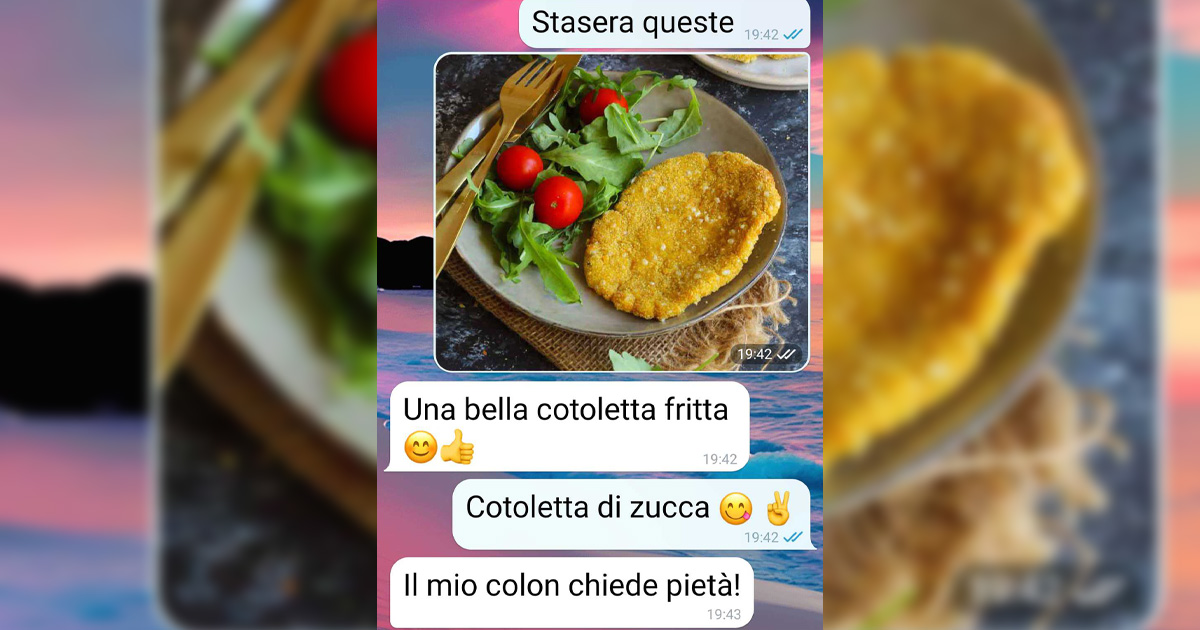 Vegetariano all’improvviso
