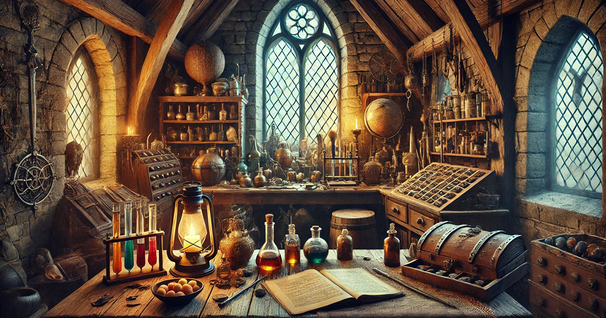 Scoperto nel laboratorio di un alchimista medievale un elemento chimico sconosciuto all’epoca