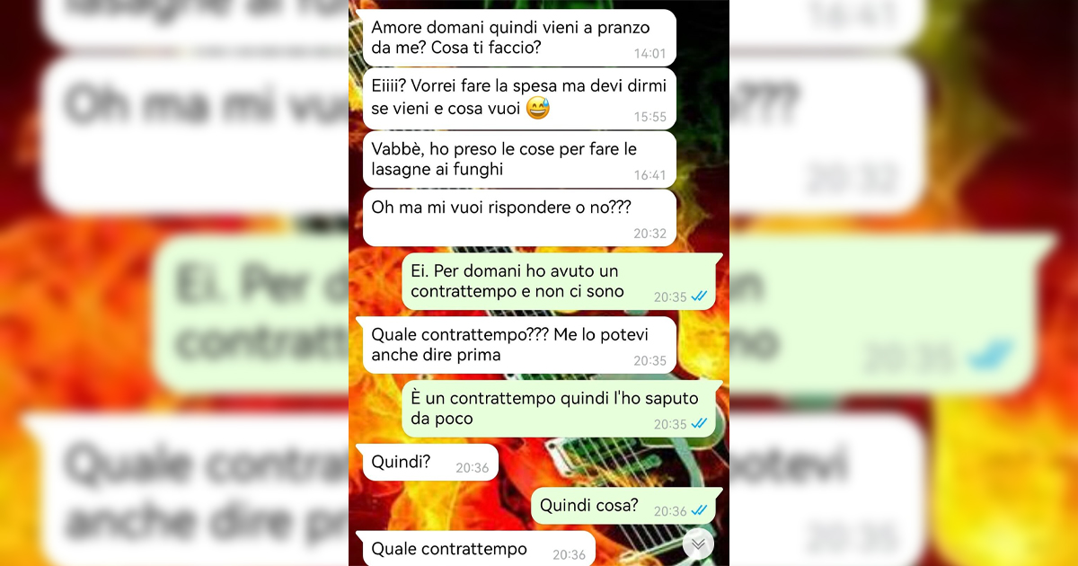 Non ti ho tradito