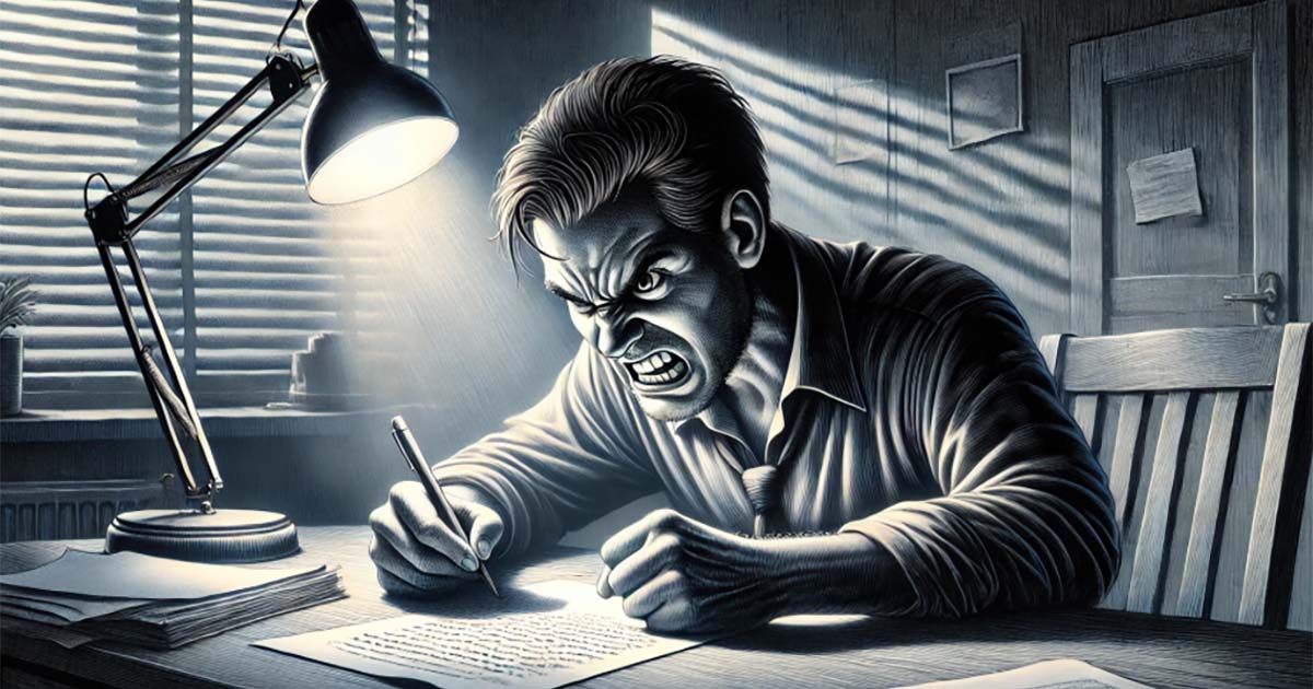 Un metodo efficace per calmare la rabbia è scrivere