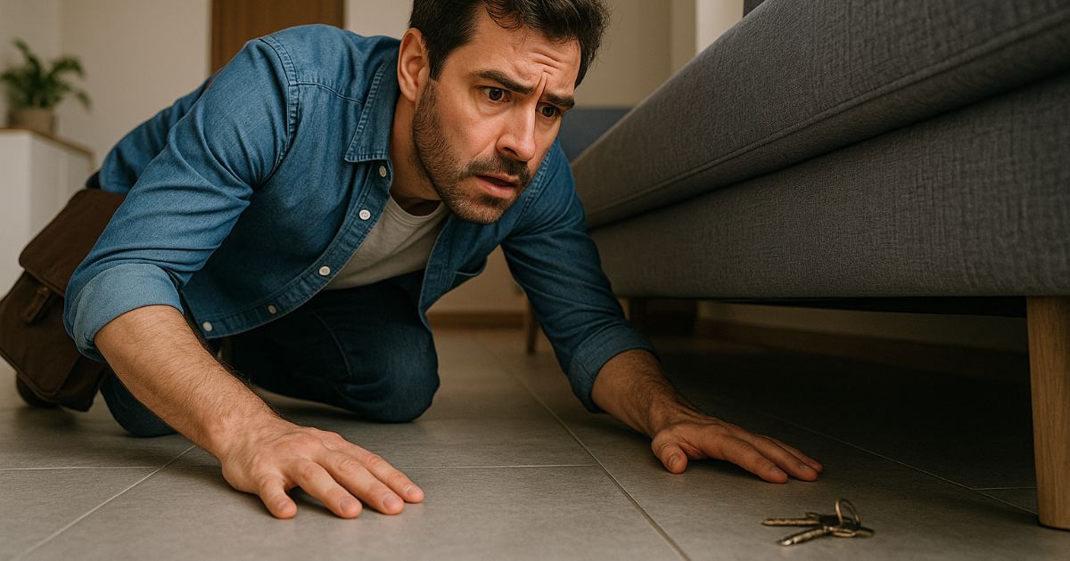 Se perdi sempre le chiavi, forse sei un genio (e non solo sbadato)