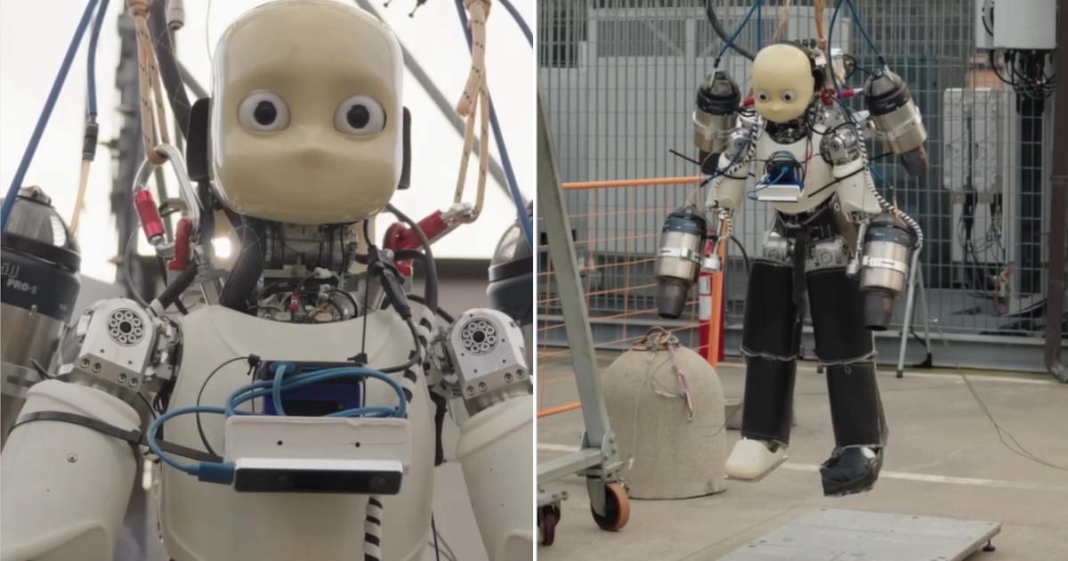 iRonCub3, il primo robot che spicca il volo grazie a jet di propulsione [+VIDEO]