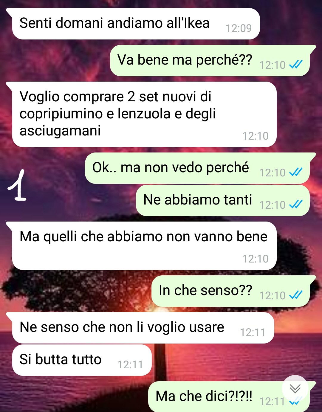 Quello che usava l’ex