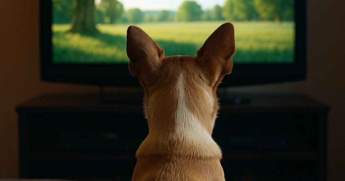 Lasciare la tv accesa al cane gli fa davvero compagnia o è solo rumore di fondo?