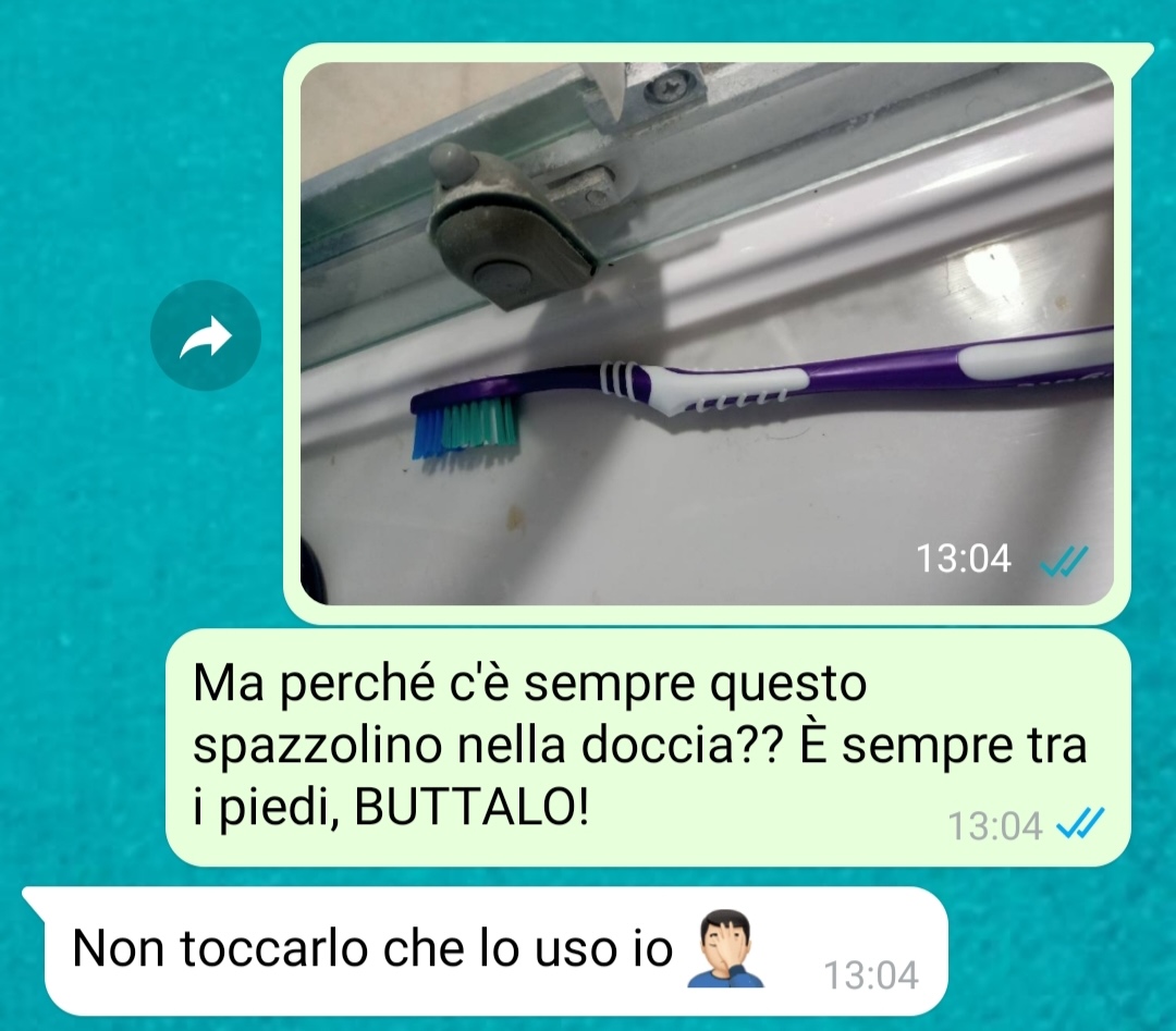 Un lavaggio minuzioso