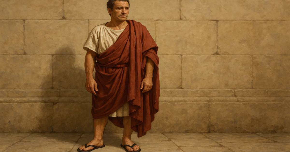 Gli antichi romani indossavano le infradito: l’incredibile scoperta in un mosaico