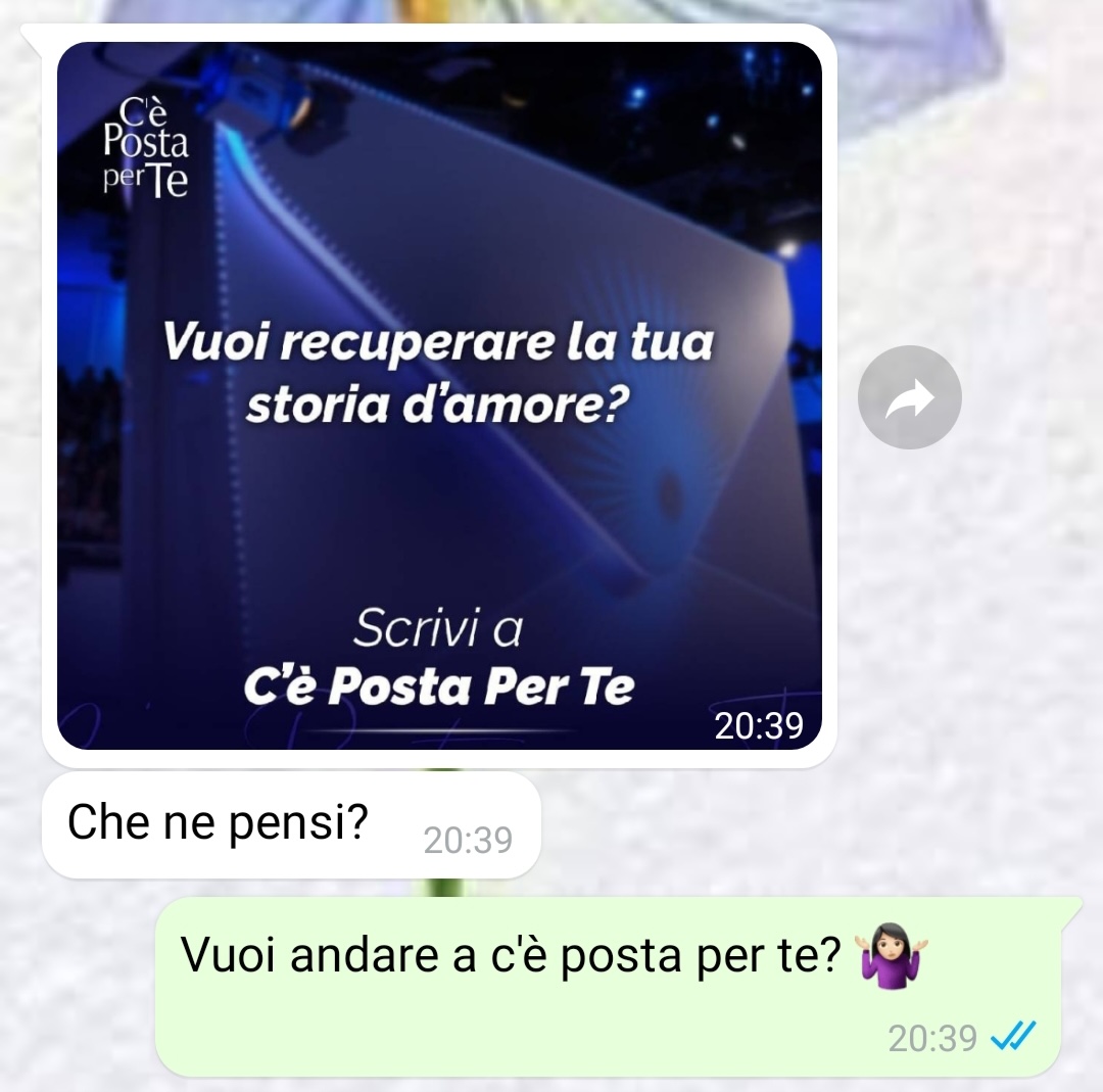 C’è posta per te