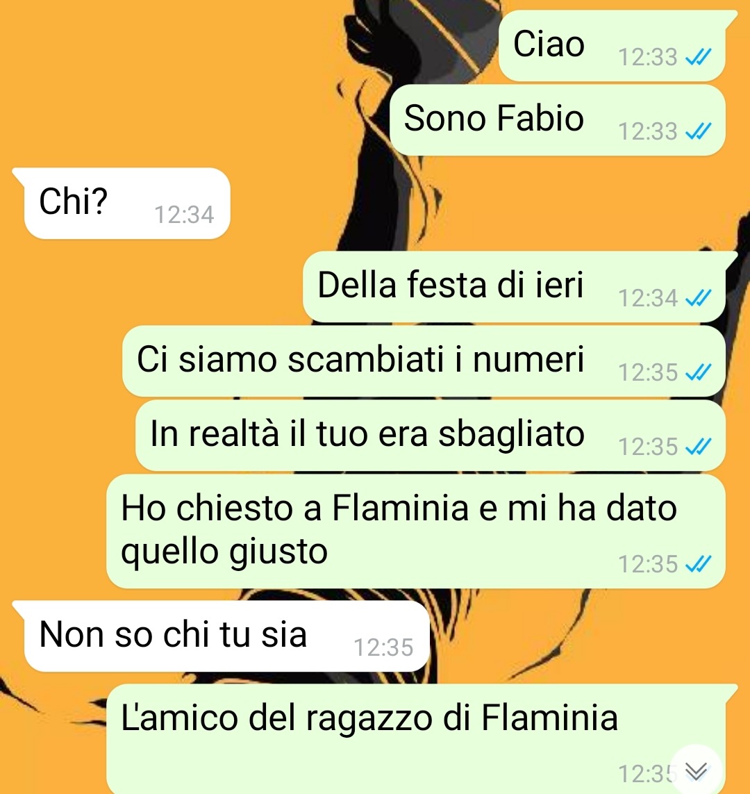 Una ragazza altolocata
