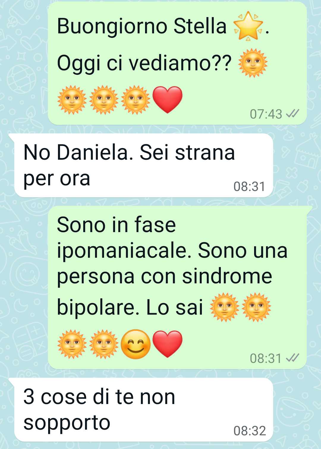 La storia di Daniela