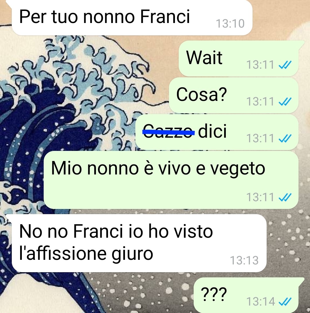 Affissioni inaspettate