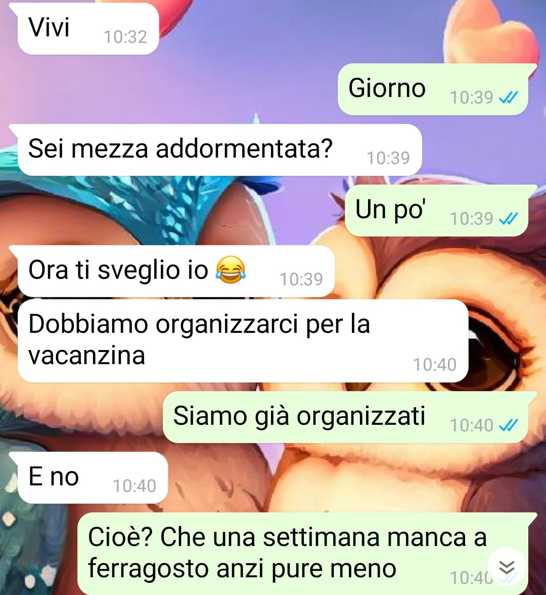 La vacanza rovinata